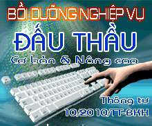 hoc dau thau qua mang, cap chung chi dau thau